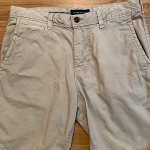 American Eagle tan shorts size 30.